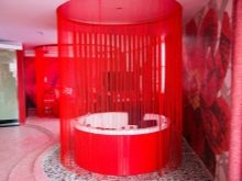 Червона ванна (46 фото): особливості дизайну кімнати в червоному кольорі