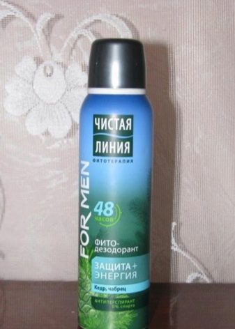 Дезодорант «Чиста лінія»: склади твердих антиперспірантів і спреїв для захисту від поту, відгуки