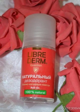 Дезодорант LibreDerm: склад натурального кулькового антиперспіранти, відгуки