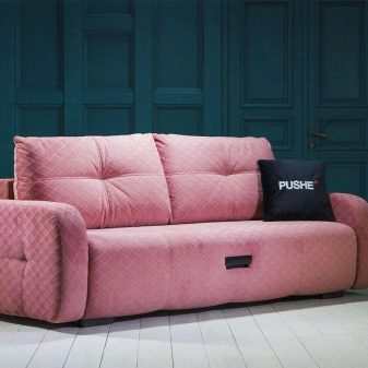 Дивани Pushe: кутові, прямі і модульні, дивани-ліжка та інші моделі від фабрики. Відгуки покупців