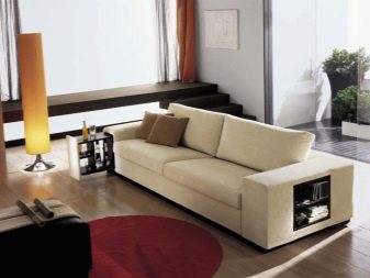 Дивани з баром (50 фото): кутові і прямі дивани з барною стійкою і міні-баром в кутку, барний диван-трансформер з підсвічуванням і інші моделі