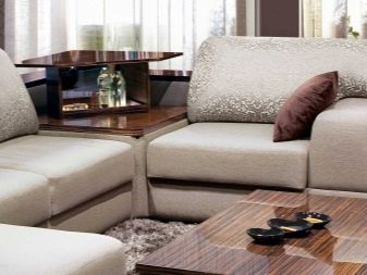 Дивани з баром (50 фото): кутові і прямі дивани з барною стійкою і міні-баром в кутку, барний диван-трансформер з підсвічуванням і інші моделі