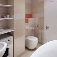 Дизайн ванної кімнати з пральною машиною площею 4 км. м (46 фото): проект ванни з унітазом і пральною машиною, вдалі планування