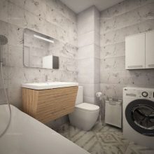 Дизайн ванної кімнати з пральною машиною площею 4 км. м (46 фото): проект ванни з унітазом і пральною машиною, вдалі планування