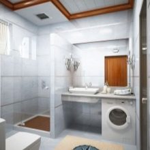Дизайн ванної кімнати з пральною машиною площею 4 км. м (46 фото): проект ванни з унітазом і пральною машиною, вдалі планування