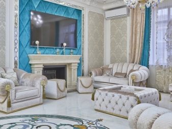 Елітні меблі для вітальні: м’яка й інша меблі в сучасному і класичному стилі