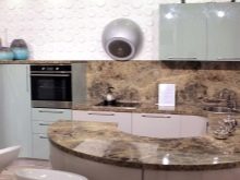 Фартух з каменю для кухні: плюси і мінуси кухонного фартуха з декоративного штучного та натурального каміння. Приклади дизайну інтер’єру