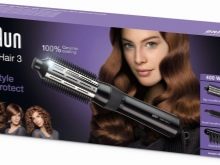 Фен-щітка Braun: огляд фенів з обертовою насадкою-гребінцем і пором