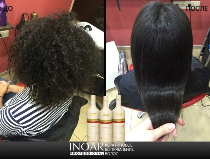 Кератин Inoar: плюси і мінуси кератинового випрямлення волосся G-Hair, інструкція по використанню та відгуки майстрів