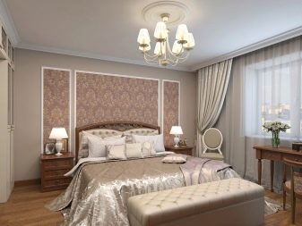 Комбіновані штори двох кольорів для спальні (44 фото): як скомбінувати двоколірні штори з вуалі і органзи? Інші варіанти