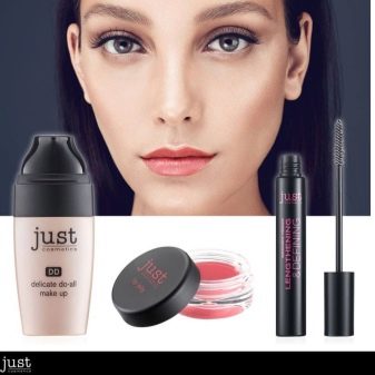 Косметика Just: огляд професійної декоративної косметики, відгуки візажистів