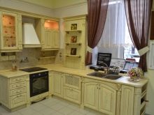 Кухні з масиву ясена (30 фото): плюси і мінуси. Приклади гарнітура в світлому кольорі з патиною в дизайні інтер’єру