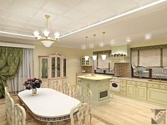 Кухня-вітальня 21-22 кв. м (51 фото): дизайн і планування кухні-вітальні 21-22 квадратних метрів
