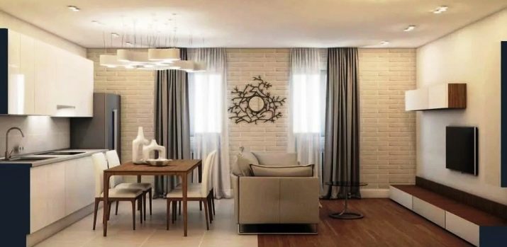 Кухня-вітальня 23-24 кв. м (59 фото): планування кухні-вітальні 4 на 6 квадратних метра, бюджетні проекти, приклади інтер’єру