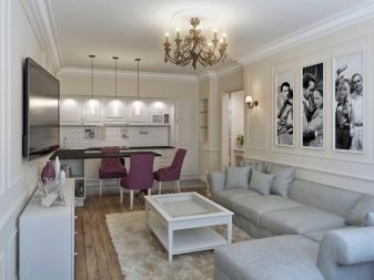 Кухня-вітальня 23-24 кв. м (59 фото): планування кухні-вітальні 4 на 6 квадратних метра, бюджетні проекти, приклади інтер’єру