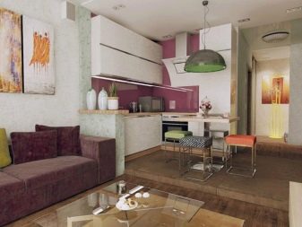 Кухня-вітальня 23-24 кв. м (59 фото): планування кухні-вітальні 4 на 6 квадратних метра, бюджетні проекти, приклади інтер’єру