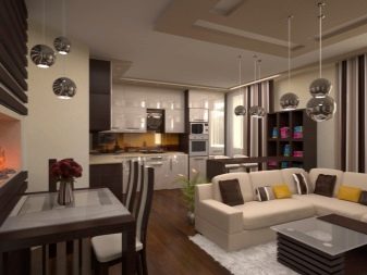 Кухня-вітальня 23-24 кв. м (59 фото): планування кухні-вітальні 4 на 6 квадратних метра, бюджетні проекти, приклади інтер’єру