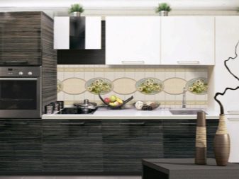 Кухонні фартухи Albico (36 фото): вибираємо панелі для кухні з МДФ та пластику, дизайн готових фартухів для стін з серії «Фрукти і лід»