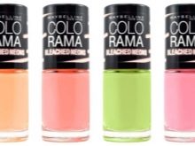Лак для нігтів Colorama: палітра кольорів. Особливості лаків Maybelline New York. Переваги і недоліки