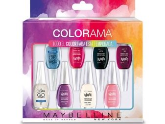 Лак для нігтів Colorama: палітра кольорів. Особливості лаків Maybelline New York. Переваги і недоліки