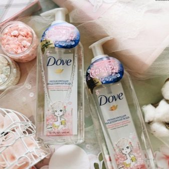Міцелярна вода Dove: міцелярний гель з маслами, зволожуюча і доглядає міцелярна вода. Відгуки