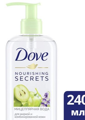 Міцелярна вода Dove: міцелярний гель з маслами, зволожуюча і доглядає міцелярна вода. Відгуки