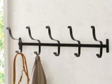 Настінні гачки для одягу в передпокій: стильні меблеві гачки для верхнього одягу для вішалки, вибір гачків для меблів