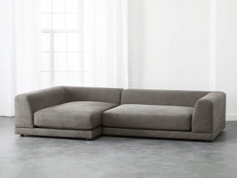 Низькі дивани (22 фото): кутові і інші моделі з низькою посадкою, зі спинкою і без неї, маленький і великі розкладні моделі