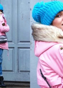 Шапка з товстої пряжі (89 фото): жіночі зимові шапки з товстих ниток, з відворотом, англійської гумкою