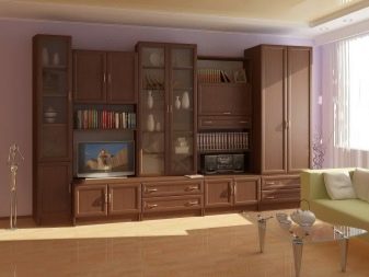 Стінка у вітальню без ніші під телевізор (35 фото): вибір сучасних меблів без місця під ТВ в зал, вдалі місця розстановки віталень стінок