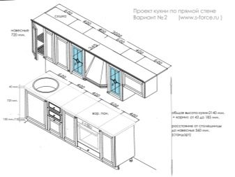 Відстань від стільниці до навісних шаф на кухні (14 фото): на якій висоті вішати кухонні шафки і полиці від столу? Яке стандартне відстань?