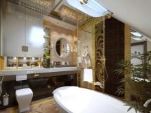 Ванна в стилі арт-деко (39 фото): оформлення ванної кімнати. Гарні приклади інтер’єру