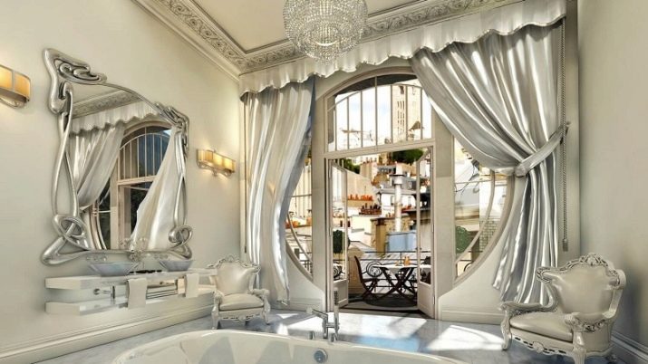 Ванна в стилі арт-деко (39 фото): оформлення ванної кімнати. Гарні приклади інтер’єру