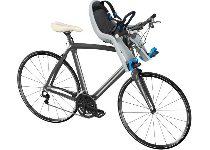 Велокрісла Thule: Yepp mini, RideAlong і інші моделі дитячих велосипедних крісел на кермо і багажник