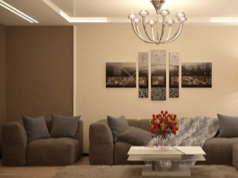 Як оформити стіну у вітальні над диваном? 49 фото Як і чим прикрасити стіну в залі? Ідеї дизайну акцентной стіни над диваном