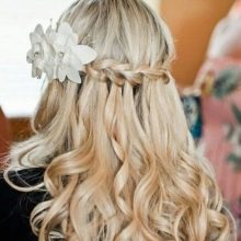 Зачіска з розпущеним волоссям для дівчинки (25 фото): робимо гарні дитячі зачіски дітям з довгими і середніми волоссям