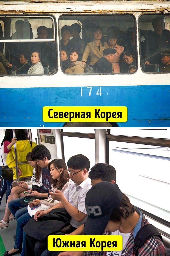 15 вражаючих змін у Північній і Південній Кореї за 70 років роз’єднання