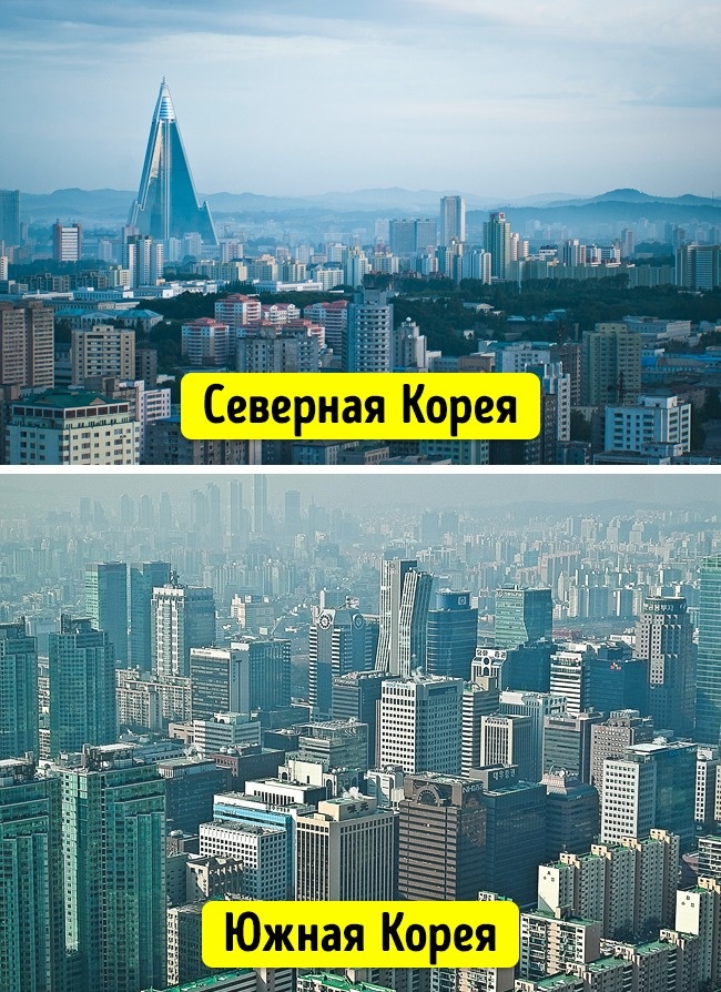 15 вражаючих змін у Північній і Південній Кореї за 70 років роз’єднання
