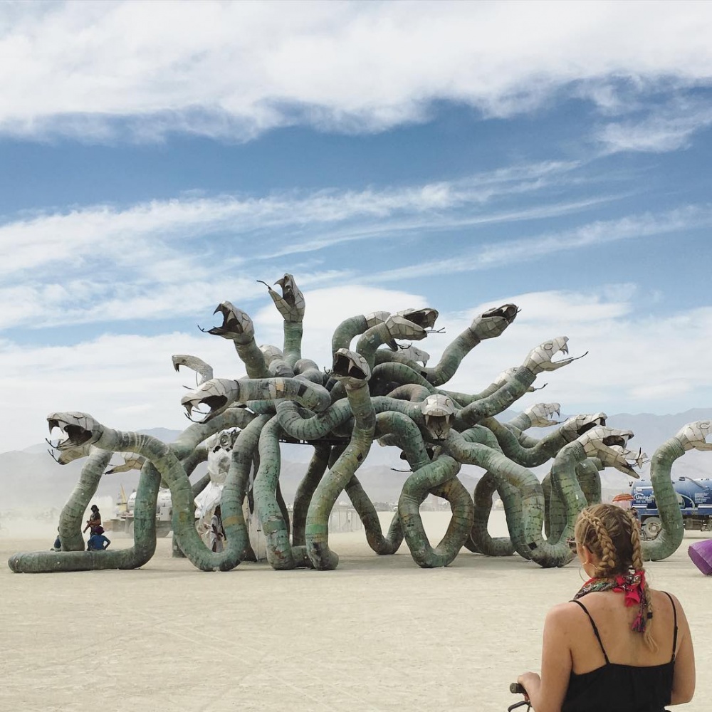 16 фотографій з божевільного свята мистецтва Burning Man 2016