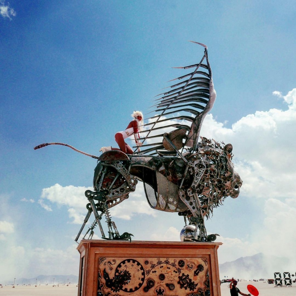 16 фотографій з божевільного свята мистецтва Burning Man 2016
