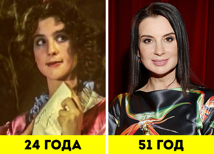 19 російських знаменитостей, яким вік виявився до особи