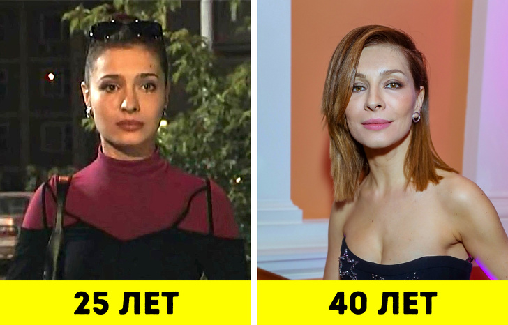 19 російських знаменитостей, яким вік виявився до особи