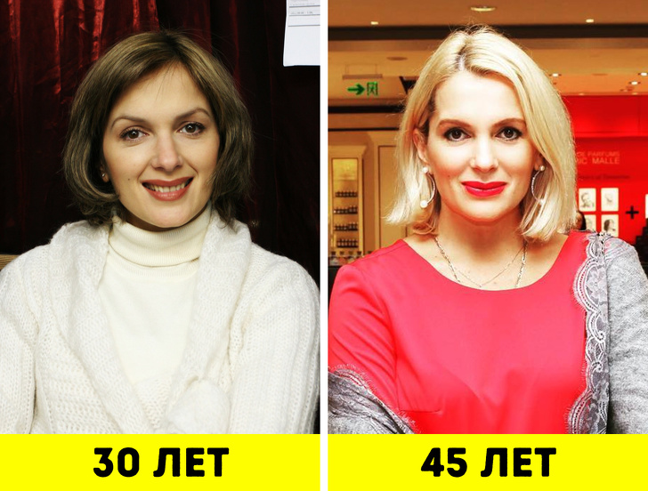 19 російських знаменитостей, яким вік виявився до особи