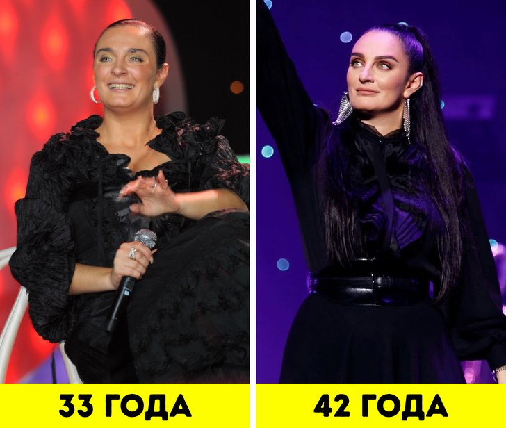 19 російських знаменитостей, яким вік виявився до особи