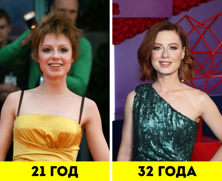 19 російських знаменитостей, яким вік виявився до особи