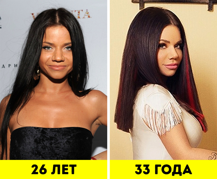 19 російських знаменитостей, яким вік виявився до особи