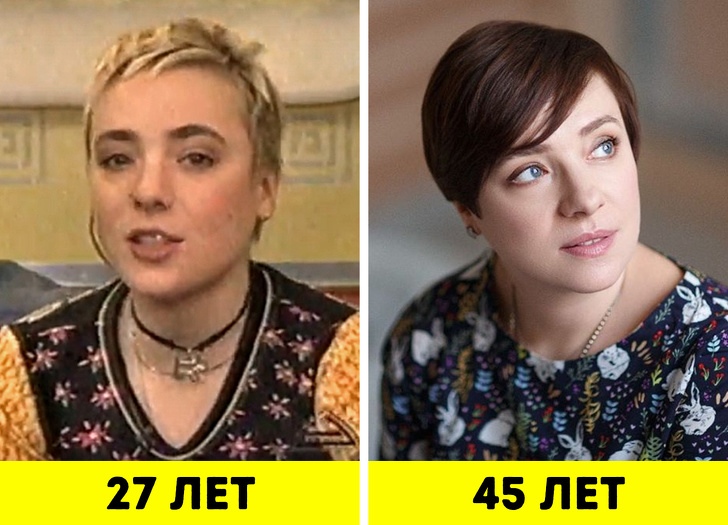 19 російських знаменитостей, яким вік виявився до особи