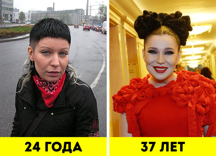19 російських знаменитостей, яким вік виявився до особи
