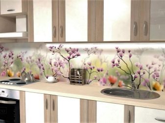 3D-шпалери для кухні (43 фото): вибираємо красиві 3D-шпалери для стін в інтер’єр, миються та інші види стереоскопічних шпалер для кухні різної площі