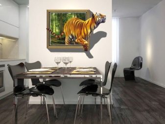 3D-шпалери для кухні (43 фото): вибираємо красиві 3D-шпалери для стін в інтер’єр, миються та інші види стереоскопічних шпалер для кухні різної площі